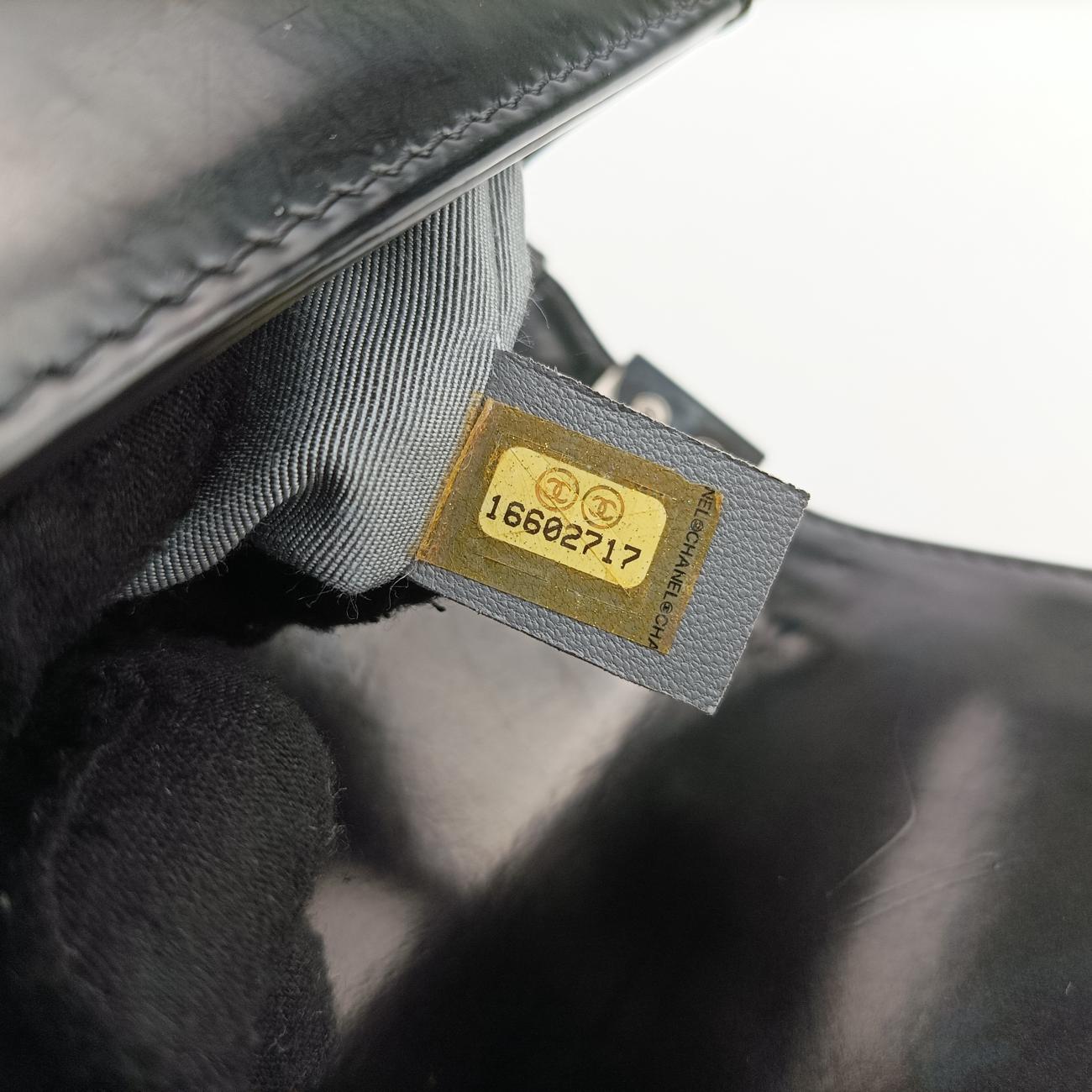 BOY CHANEL Black Patent A67018 16602717ボーイシャネル ブラック パテント A67018 16602717