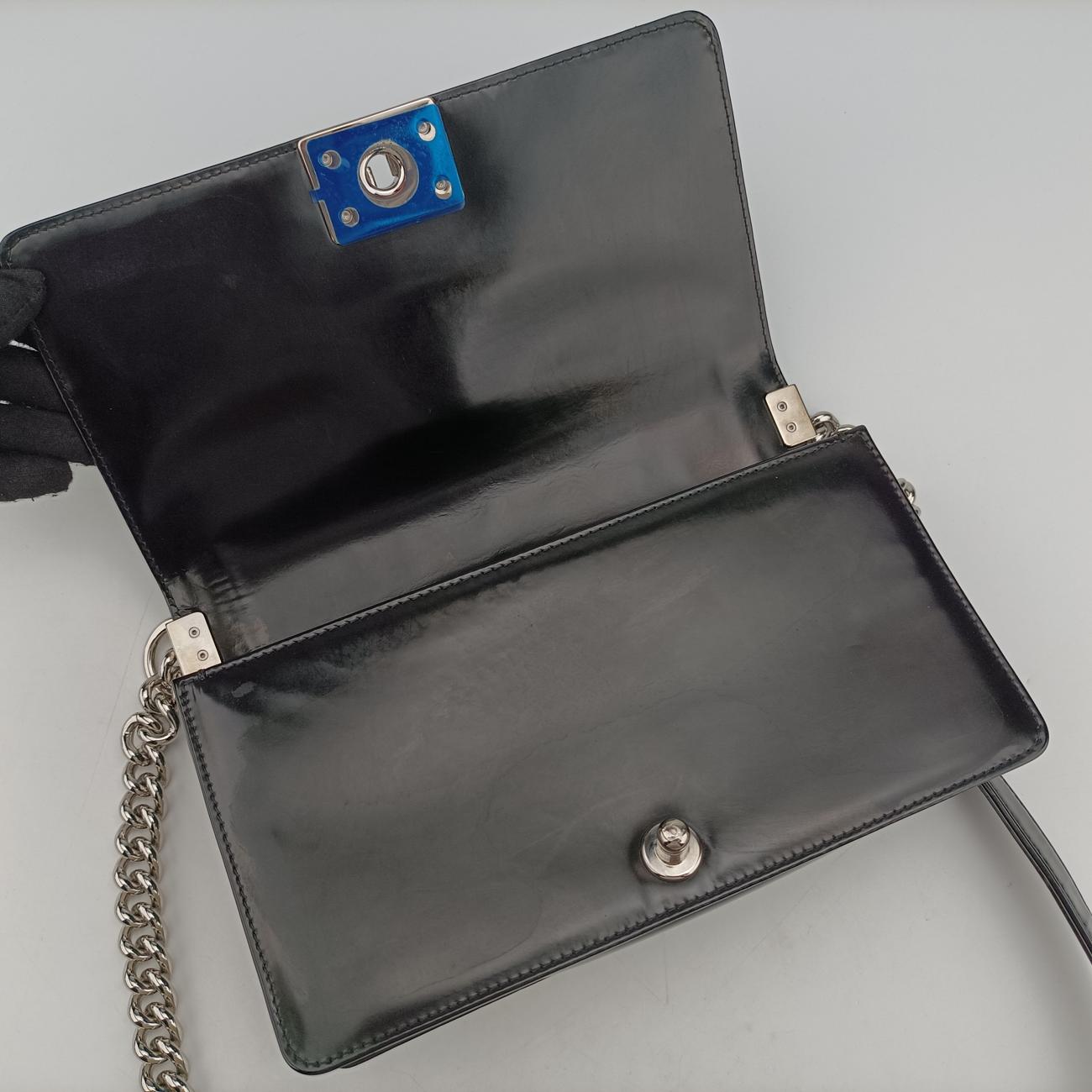 BOY CHANEL Black Patent A67018 16602717ボーイシャネル ブラック パテント A67018 16602717
