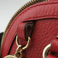 Interlocking G charm Dome Red Leather I023724370インターロッキングG チャーム ドーム レッド レザー 449661 I023724370