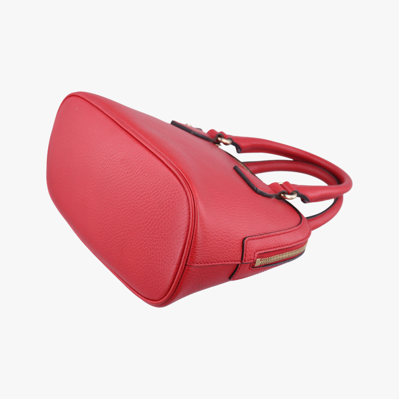 Interlocking G charm Dome Red Leather I023724370インターロッキングG チャーム ドーム レッド レザー 449661 I023724370