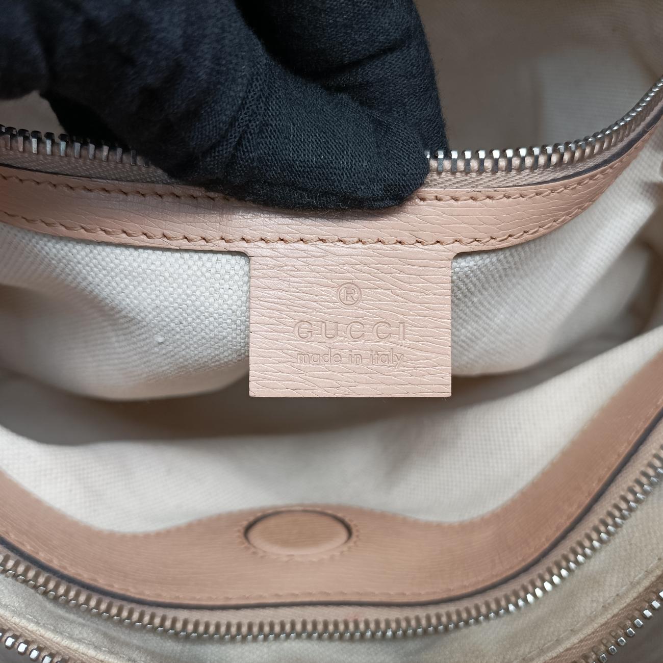 bamboo shopper Beige×Multicolour Leather 323660 H019398469バンブーショッパー ベージュ×マルチカラー レザー 323660 H019398469