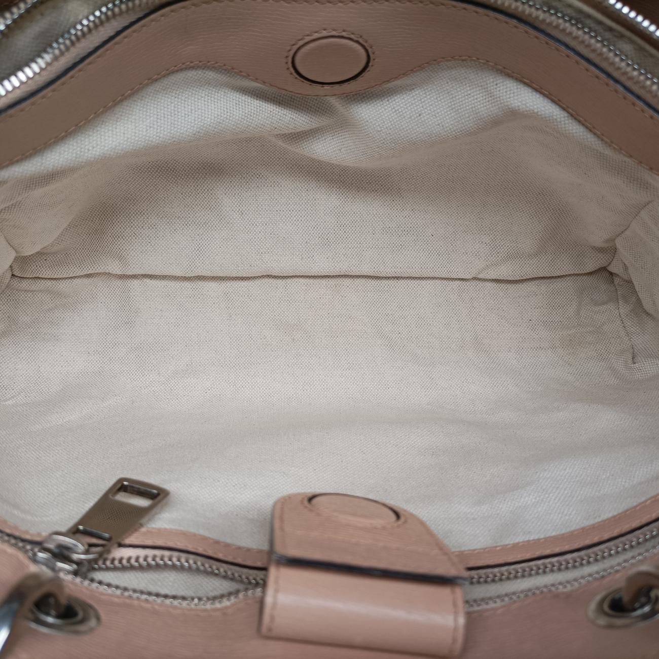 bamboo shopper Beige×Multicolour Leather 323660 H019398469バンブーショッパー ベージュ×マルチカラー レザー 323660 H019398469