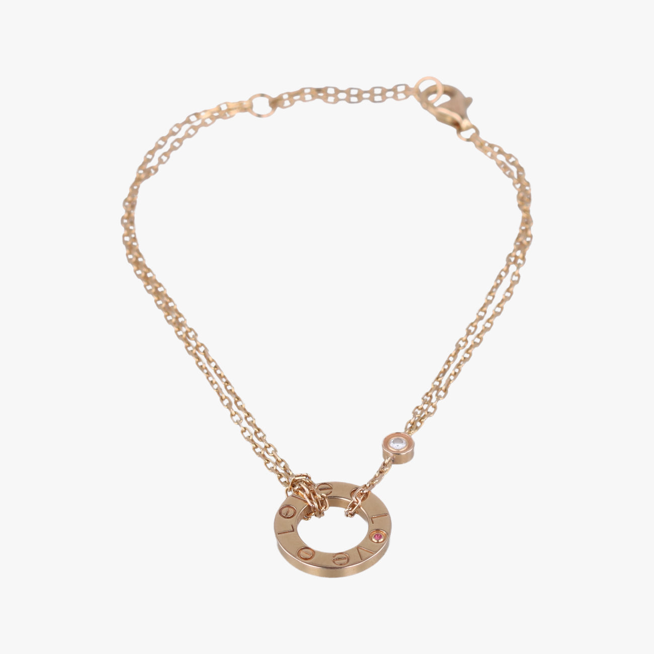 Love Circle DIAMONDS Golden AU750 B6036700 PZ0161ラブサークル ダイヤモンド ゴールド AU750 B6036700 PZ0161