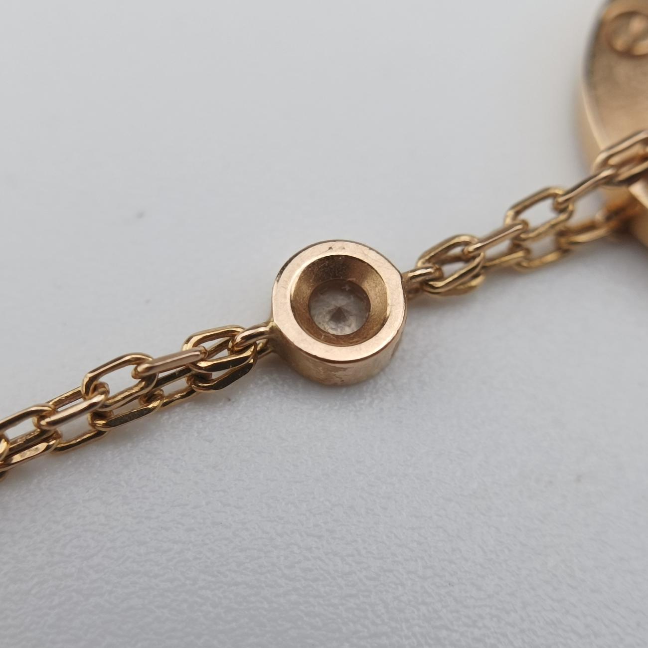 Love Circle DIAMONDS Golden AU750 B6036700 PZ0161ラブサークル ダイヤモンド ゴールド AU750 B6036700 PZ0161
