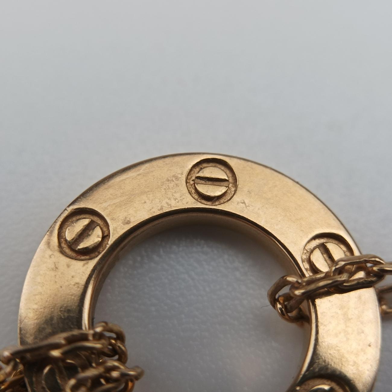 Love Circle DIAMONDS Golden AU750 B6036700 PZ0161ラブサークル ダイヤモンド ゴールド AU750 B6036700 PZ0161