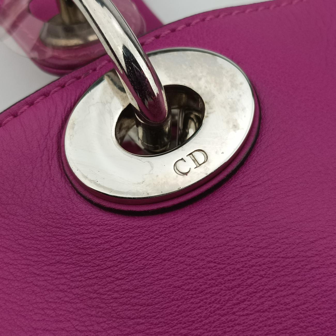 Diorissimo Purple Leather 09-MA-0132ディオリッシモ パープル レザー 09-MA-0132