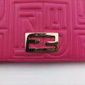 Embossed Logo Rose Leather 8M0219 2401-8M0219-YMY-089エンボス ロゴ ローズ レッド レザー 8M0219 2401-8M0219-YMY-089
