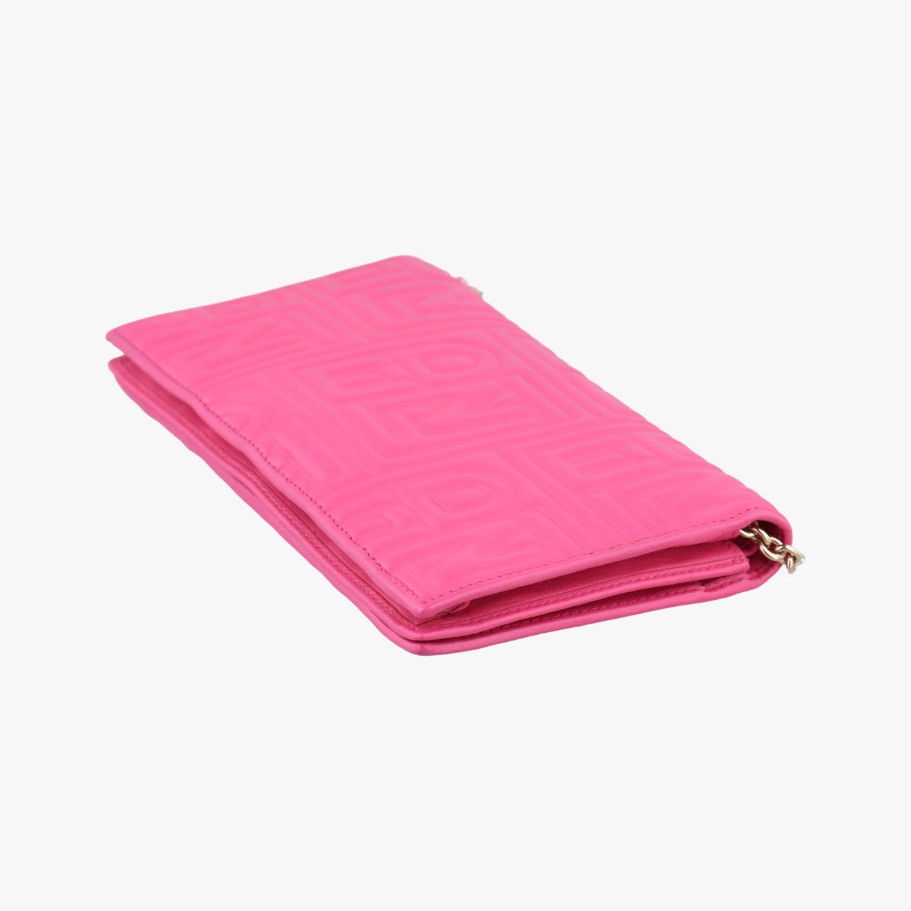 Embossed Logo Rose Leather 8M0219 2401-8M0219-YMY-089エンボス ロゴ ローズ レッド レザー 8M0219 2401-8M0219-YMY-089