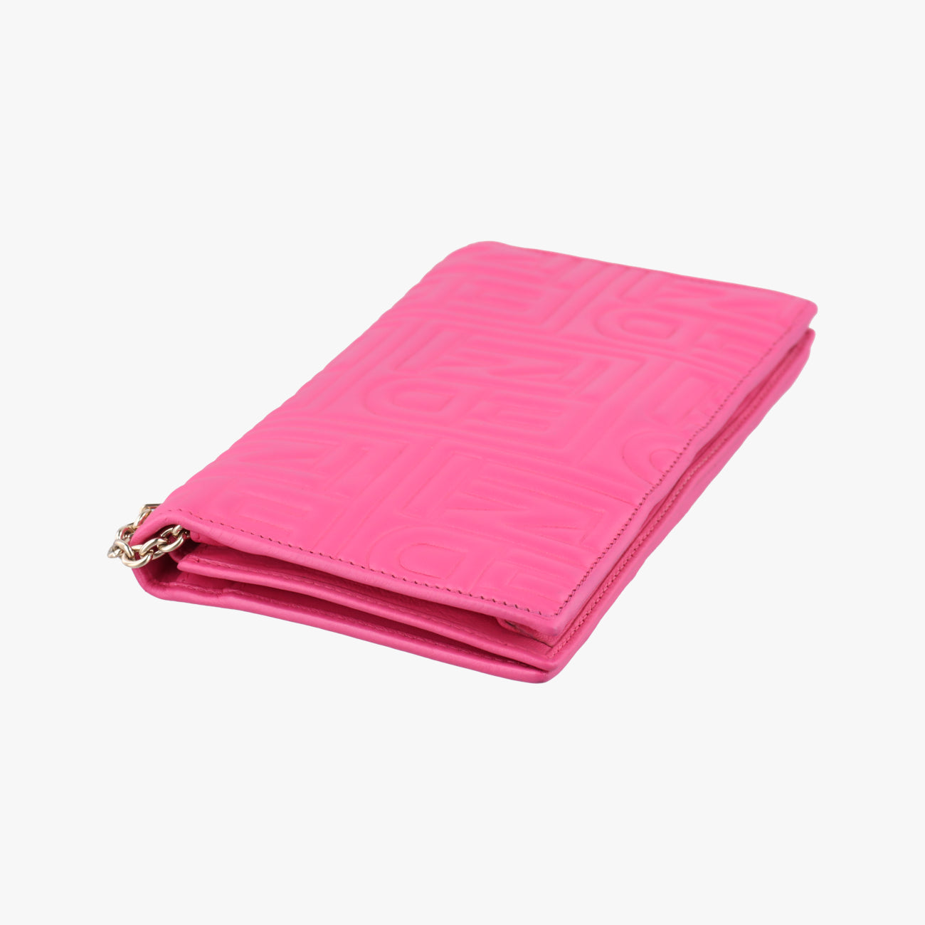 Embossed Logo Rose Leather 8M0219 2401-8M0219-YMY-089エンボス ロゴ ローズ レッド レザー 8M0219 2401-8M0219-YMY-089