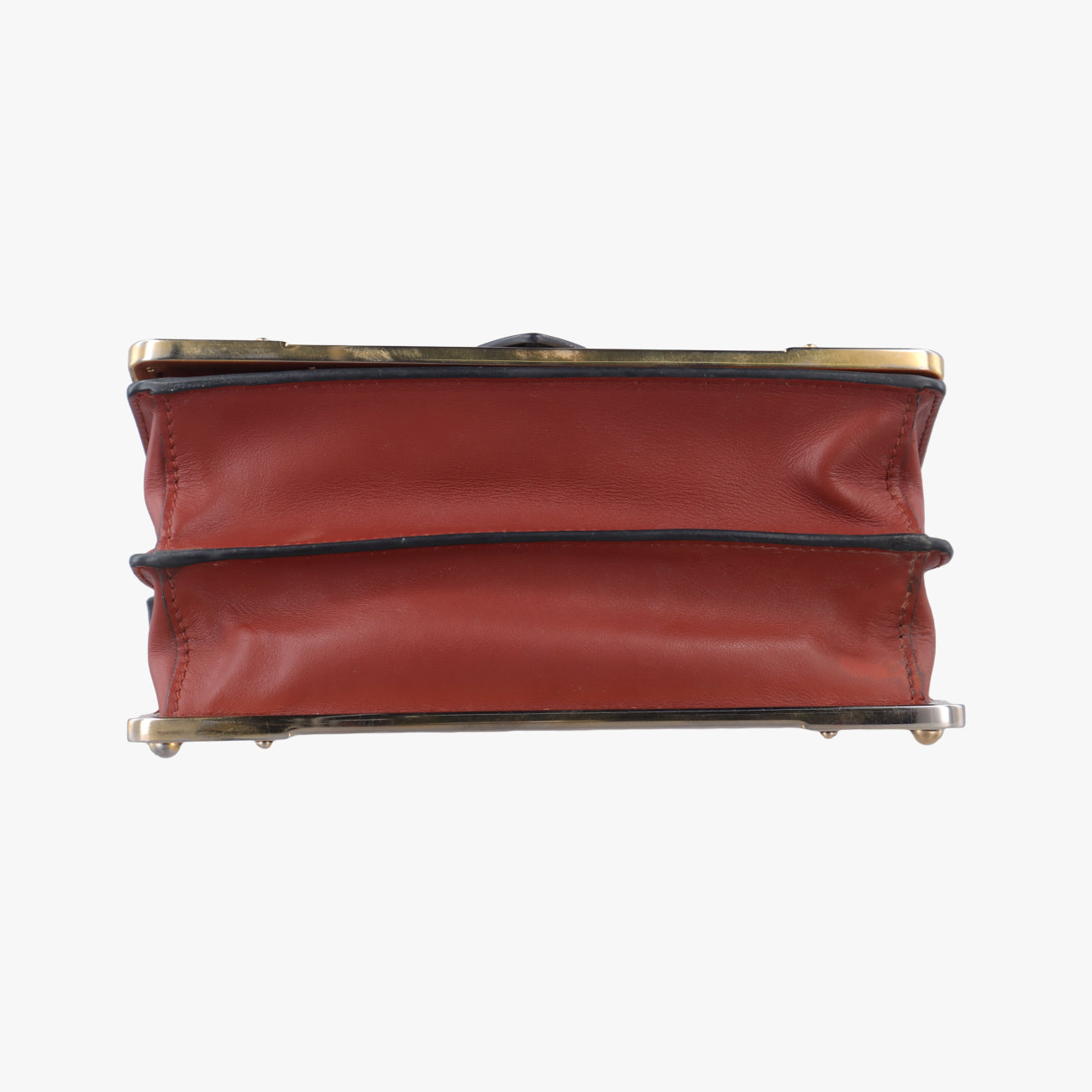 Cahier Red×black Leather 1BD045 25カイエ レッド×ブラック レザー 1BD045 25