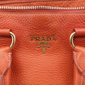 Top Handle Baulet Bag Orange Leather BL0778 194トップ ハンドル バウレット バッグ オレンジ レザー BL0778 194