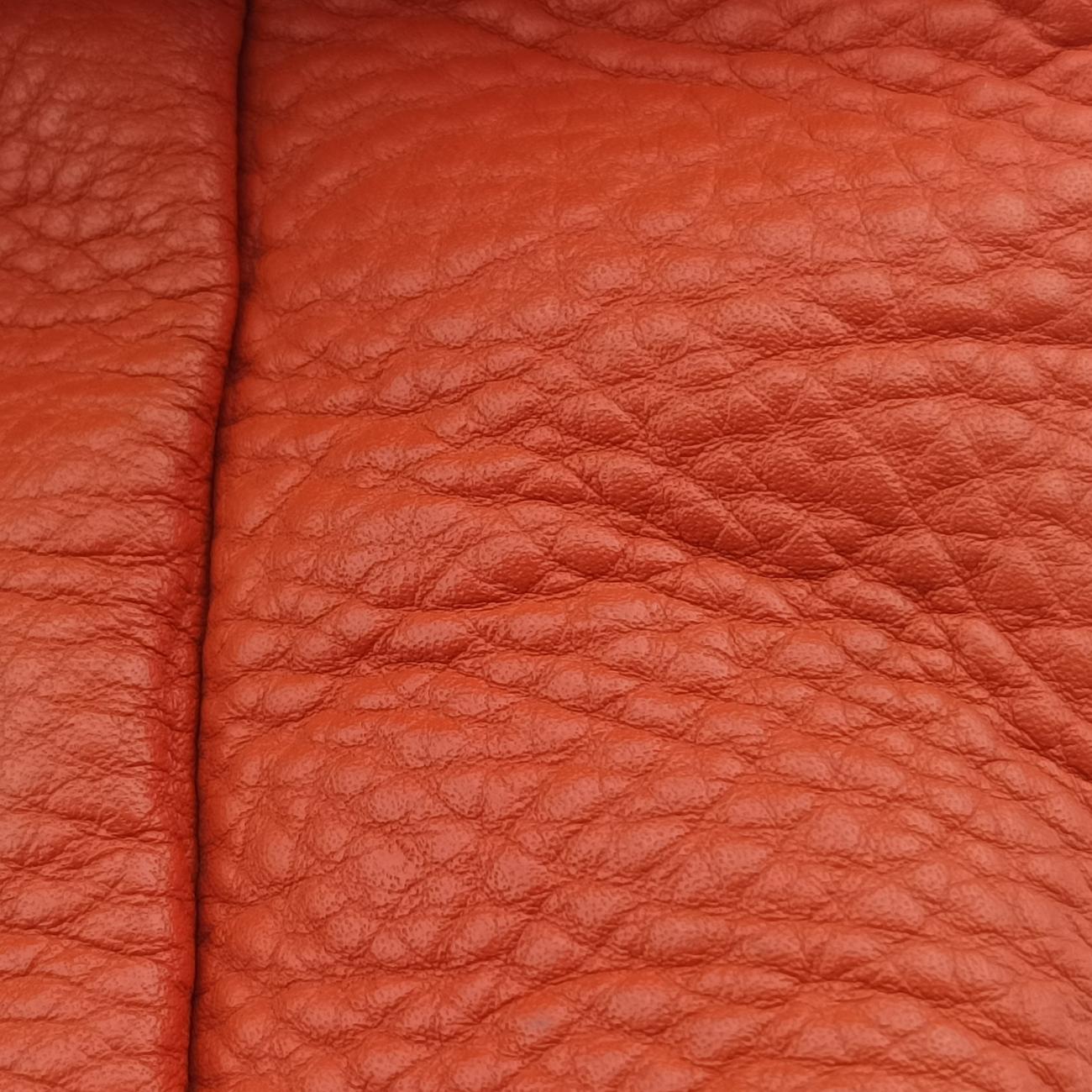 Top Handle Baulet Bag Orange Leather BL0778 194トップ ハンドル バウレット バッグ オレンジ レザー BL0778 194