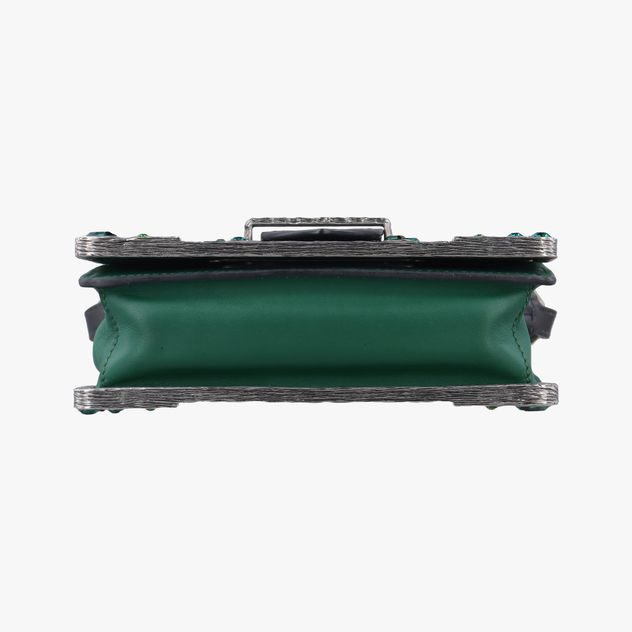 Cahier Green x Black Leather 1BH018 25カイエ グリーン×ブラック レザー 1BH018 25