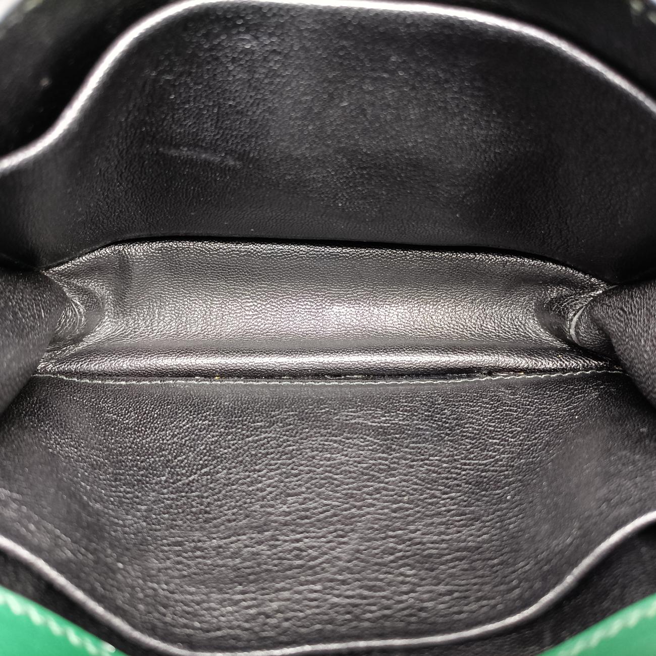 Cahier Green x Black Leather 1BH018 25カイエ グリーン×ブラック レザー 1BH018 25