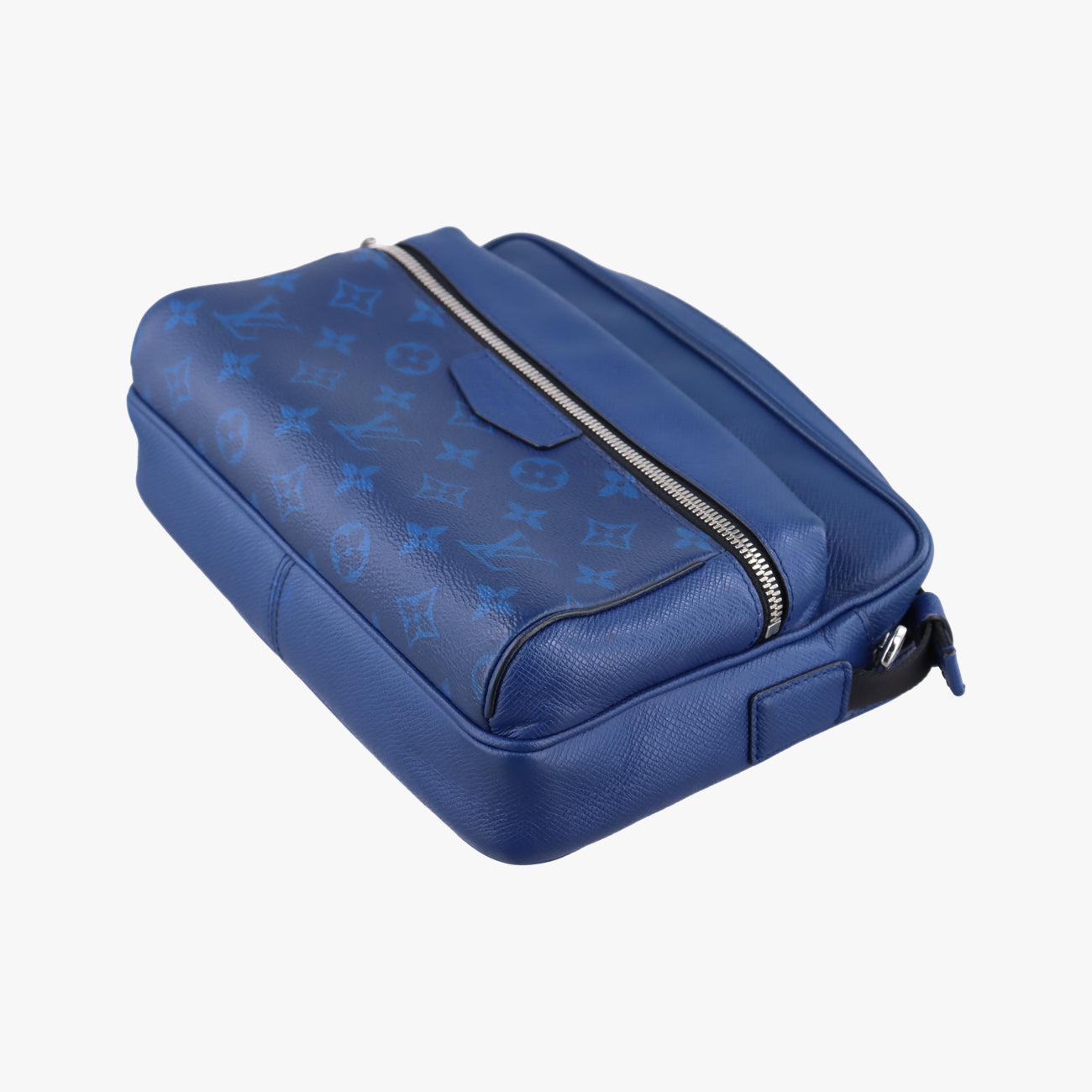 Outdoor Messenger PM cobalt Taiga Leather x Monogram Canvas M30242 FO3179アウトドアメッセンジャーPM コバルト タイガ レザー×モノグラム キャンバス M30242 FO3179