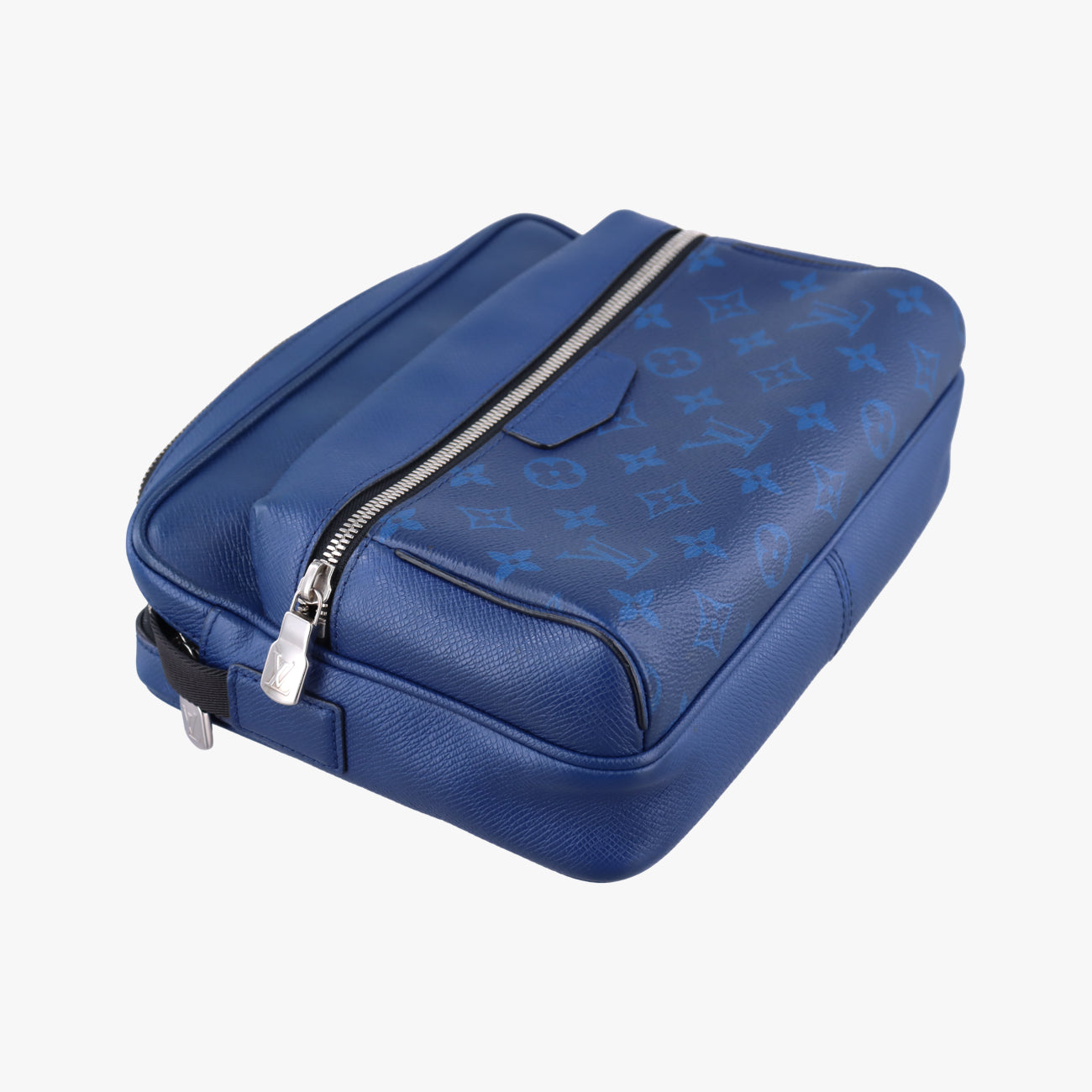 Outdoor Messenger PM cobalt Taiga Leather x Monogram Canvas M30242 FO3179アウトドアメッセンジャーPM コバルト タイガ レザー×モノグラム キャンバス M30242 FO3179