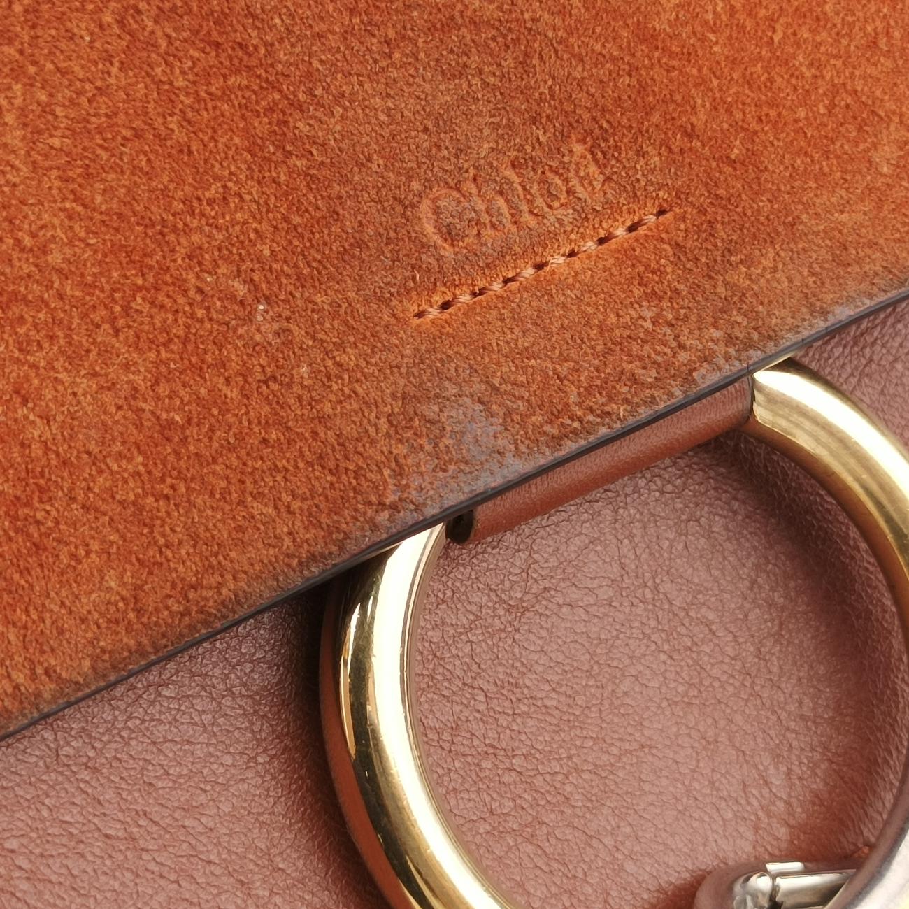 FAYE Brown Leather × suede 03-16-99-65フェイ ブラウン レザー×スエード 03-16-99-65