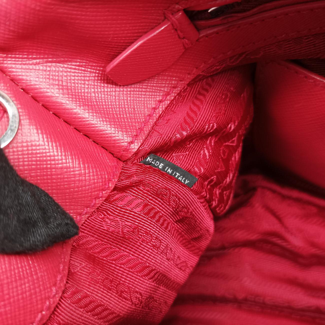 Galleria Red NylonxLeather B1801K 58/R 165ガレリア レッド ナイロンxレザー B1801K 58/R 165