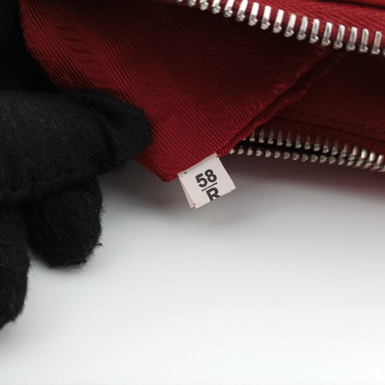 Galleria Red NylonxLeather B1801K 58/R 165ガレリア レッド ナイロンxレザー B1801K 58/R 165