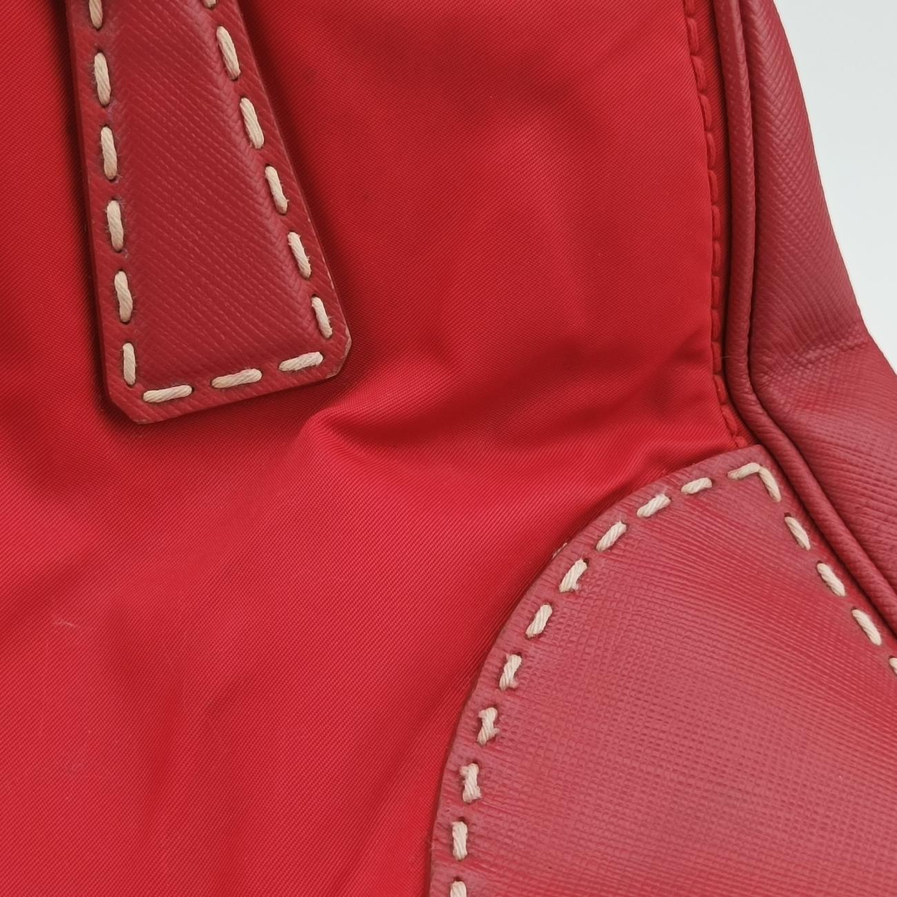 Galleria Red NylonxLeather B1801K 58/R 165ガレリア レッド ナイロンxレザー B1801K 58/R 165