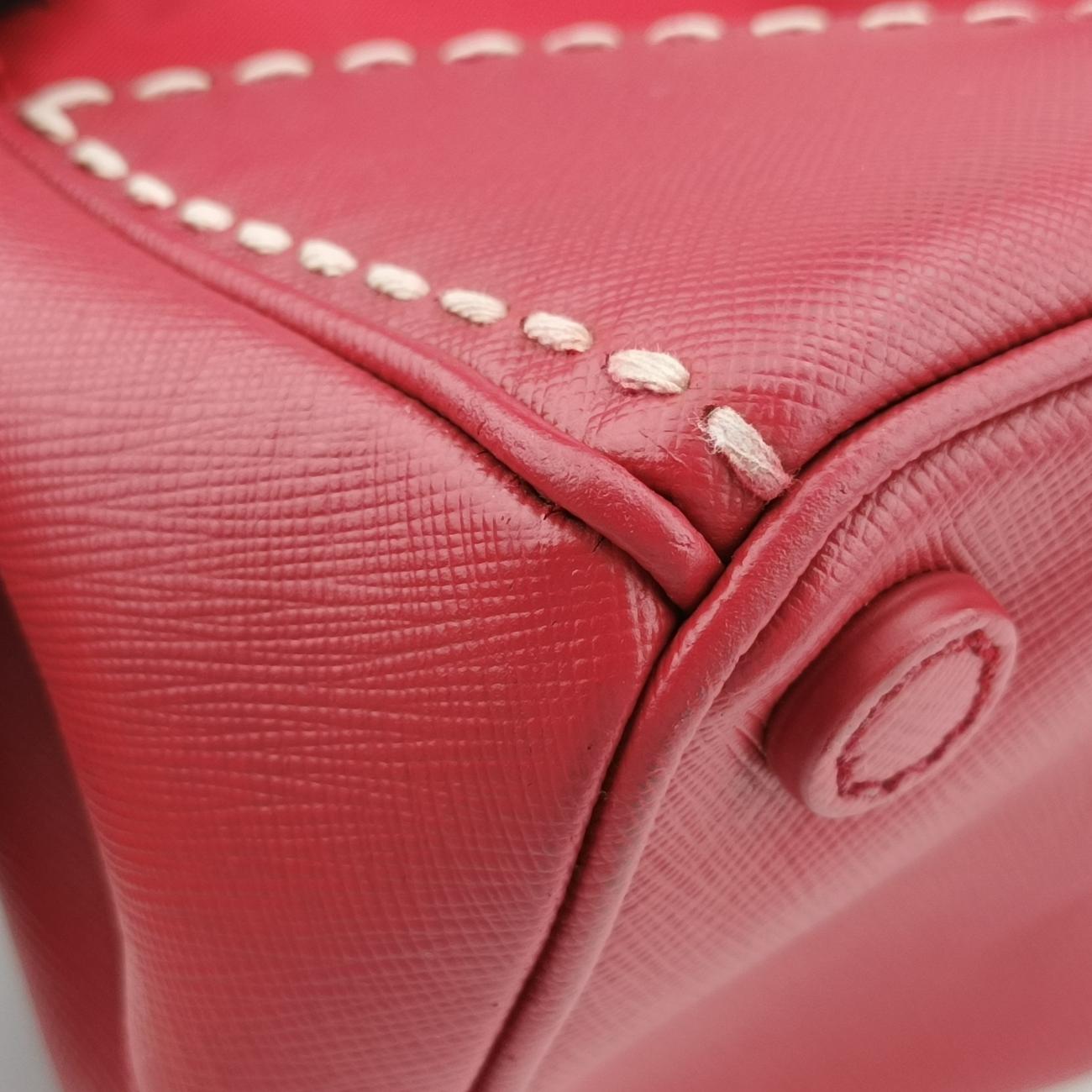 Galleria Red NylonxLeather B1801K 58/R 165ガレリア レッド ナイロンxレザー B1801K 58/R 165