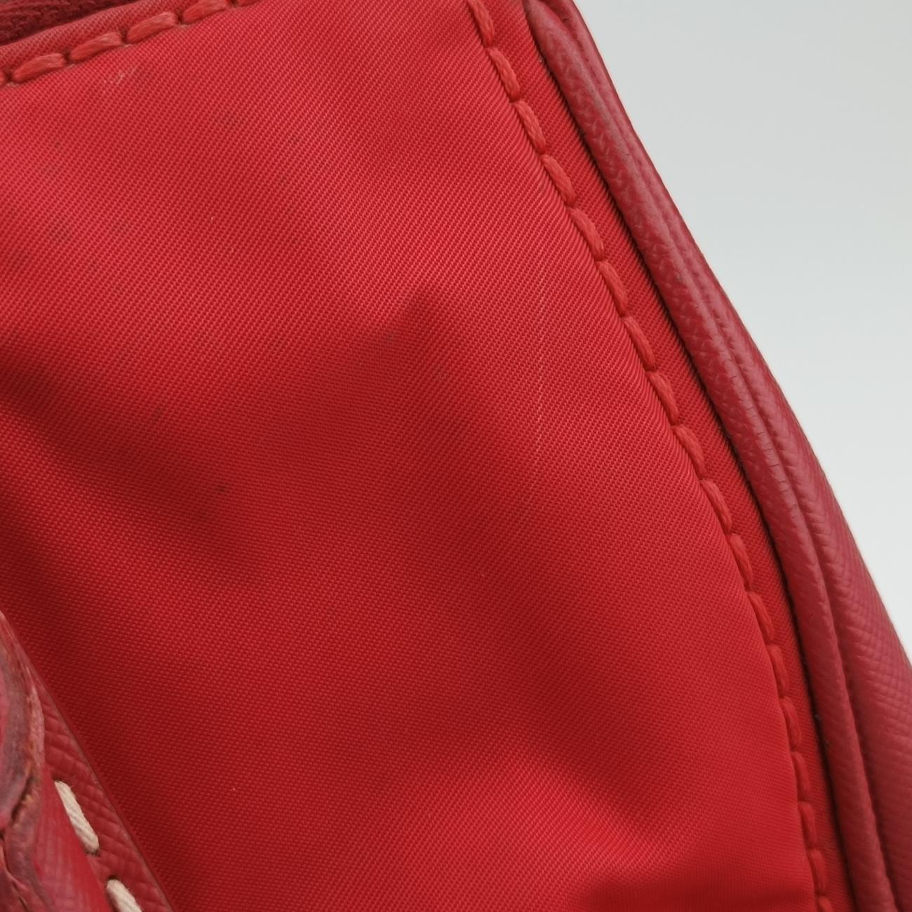 Galleria Red NylonxLeather B1801K 58/R 165ガレリア レッド ナイロンxレザー B1801K 58/R 165