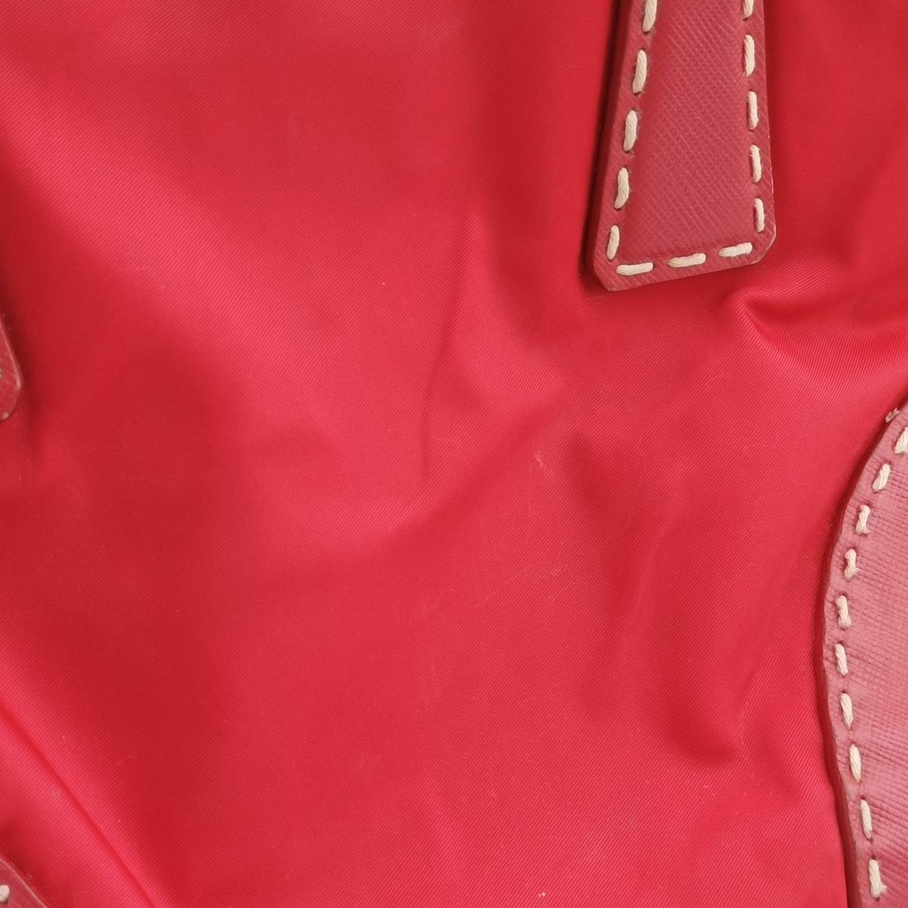 Galleria Red NylonxLeather B1801K 58/R 165ガレリア レッド ナイロンxレザー B1801K 58/R 165