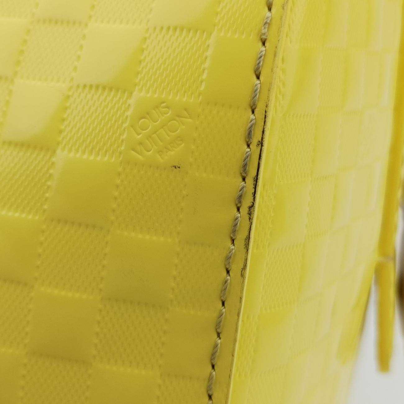 SPEEDY CUBE PM JAUNE Damier Facets M48902 FL0153スピーディキューブPM ジョーヌ ダミエファセット M48902 FL0153