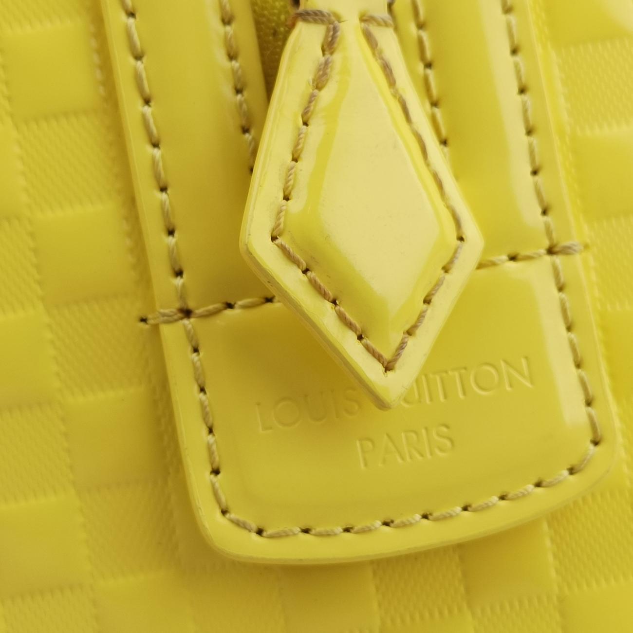 SPEEDY CUBE PM JAUNE Damier Facets M48902 FL0153スピーディキューブPM ジョーヌ ダミエファセット M48902 FL0153