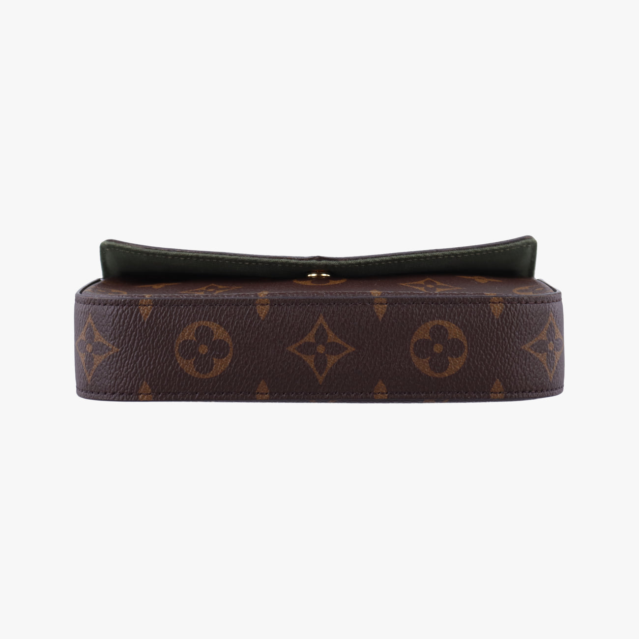 Multi Pochette FéLICIE Brown×Beige Monogram Canvas M80091 ICチップミュルティ ポシェット フェリシー モノグラム/ブラウン系×ベージュ モノグラムキャンバス M80091 ICチップ
