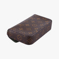 Multi Pochette FéLICIE Brown×Beige Monogram Canvas M80091 ICチップミュルティ ポシェット フェリシー モノグラム/ブラウン系×ベージュ モノグラムキャンバス M80091 ICチップ
