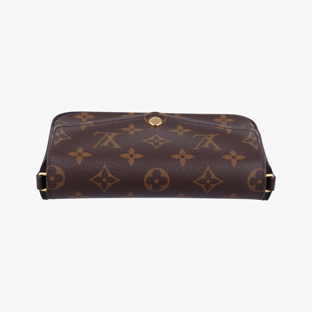 Multi Pochette FéLICIE Brown×Beige Monogram Canvas M80091 ICチップミュルティ ポシェット フェリシー モノグラム/ブラウン系×ベージュ モノグラムキャンバス M80091 ICチップ