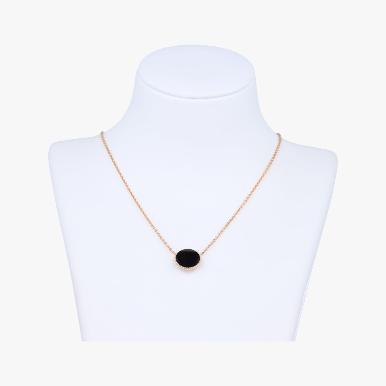 Rose des Vents medallion  Golden×Black AU750 152345ローズデヴァン メダリオン ゴールド×ブラック AU750 152345