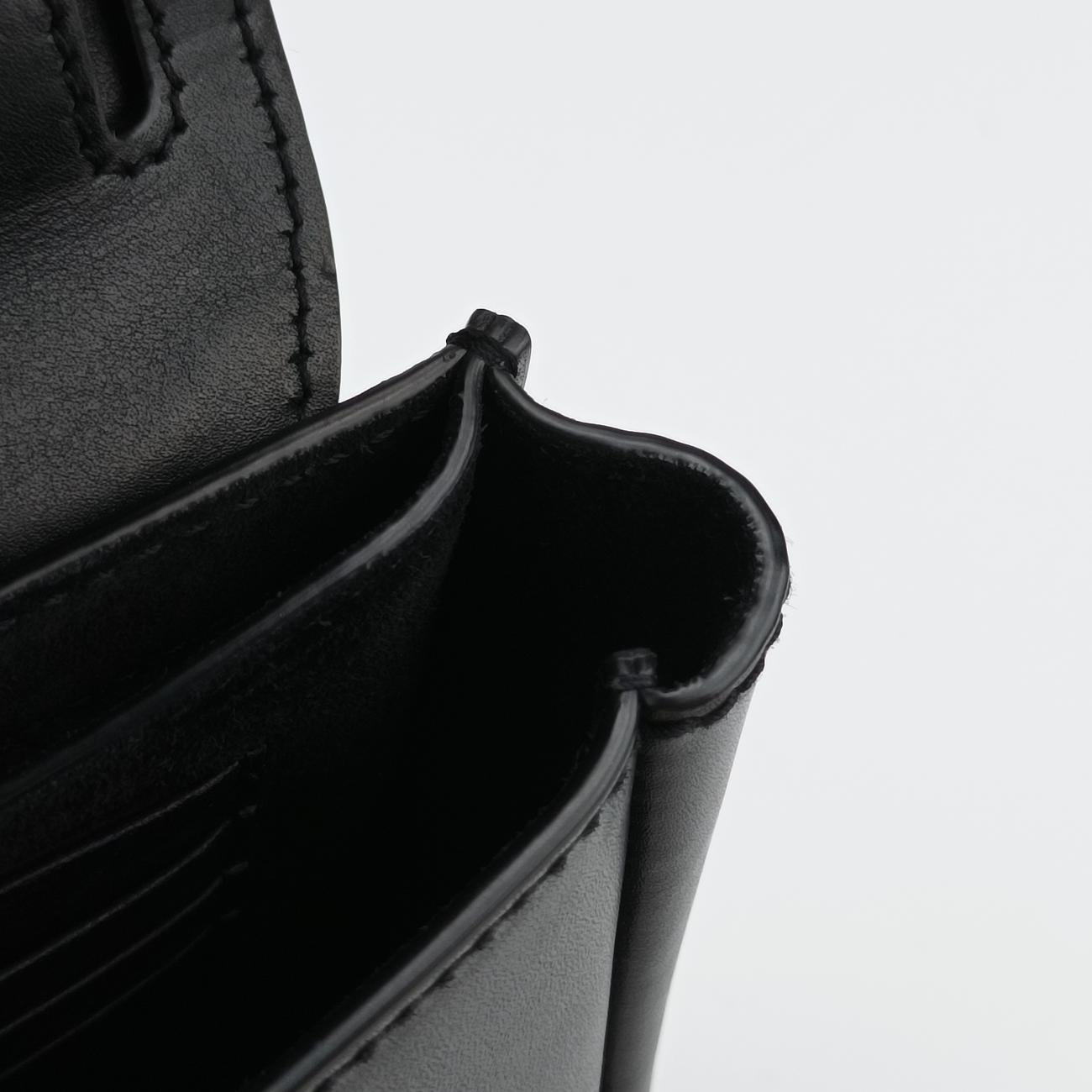 KAIA small Black Leather 623097 GLT623097.0720カイア スモール ブラック レザー 623097 GLT623097.0720