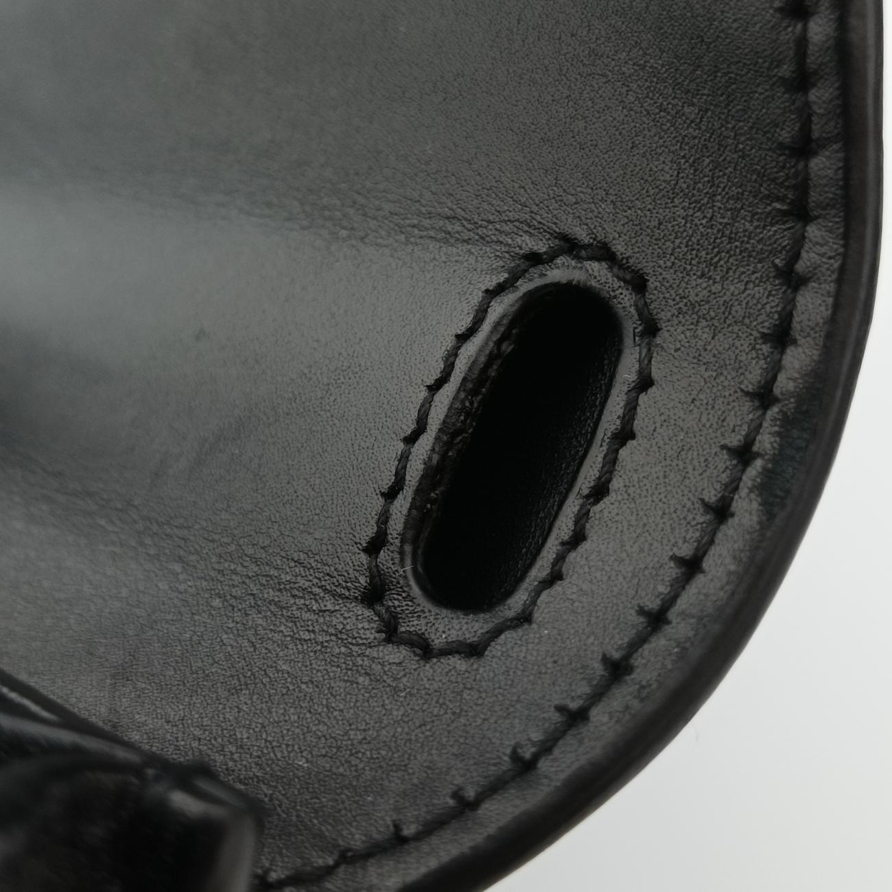 KAIA small Black Leather 623097 GLT623097.0720カイア スモール ブラック レザー 623097 GLT623097.0720