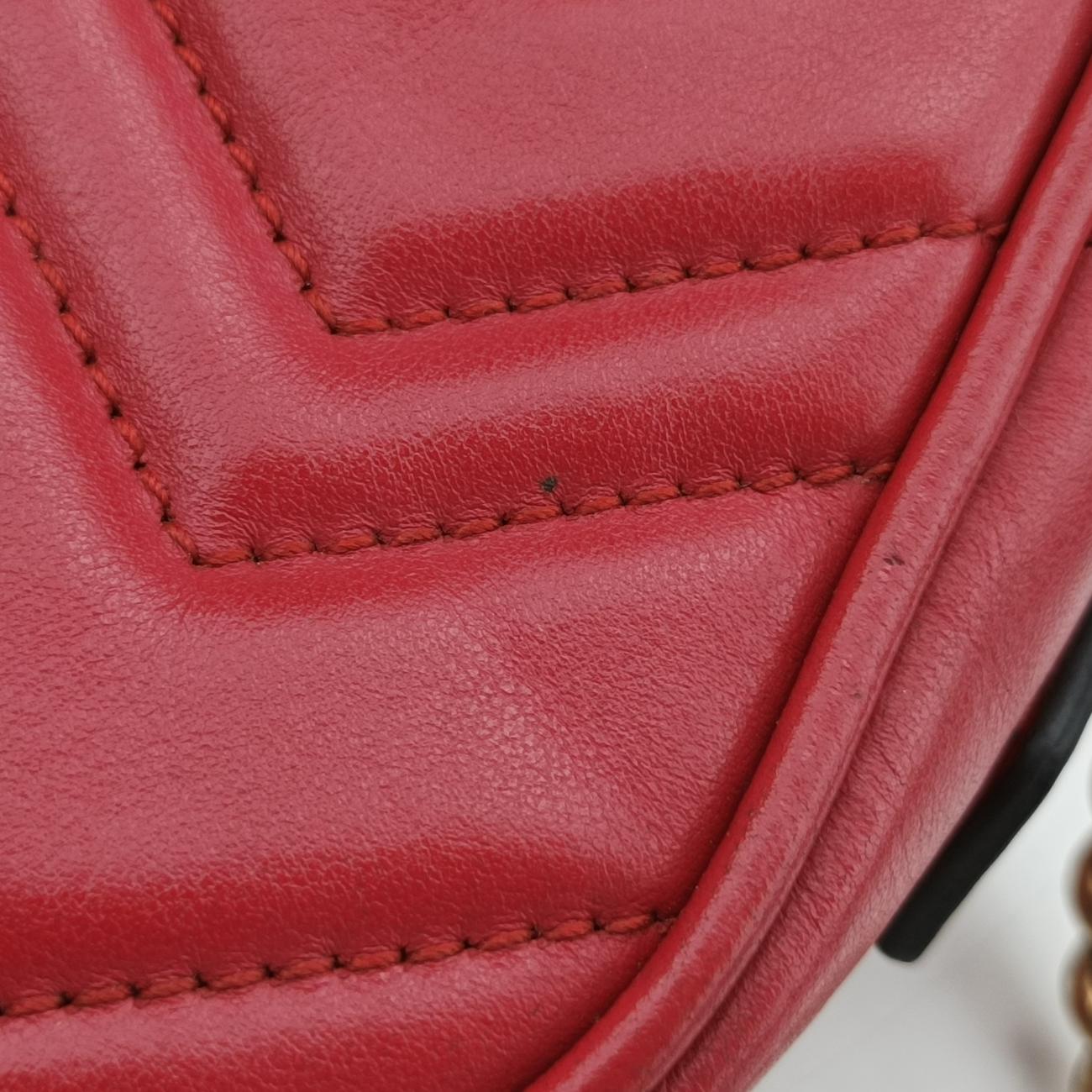 GG Marmont Red Leather G024948216GGマーモント レッド レザー 448065 G024948216