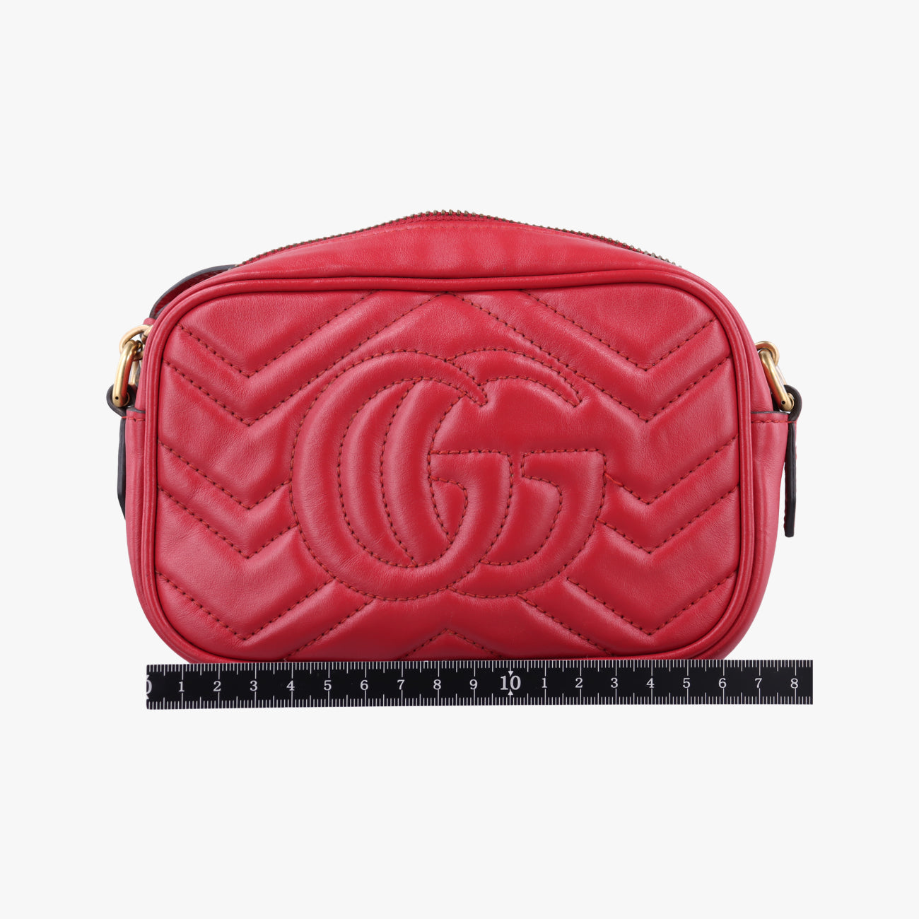 GG Marmont Red Leather G024948216GGマーモント レッド レザー 448065 G024948216