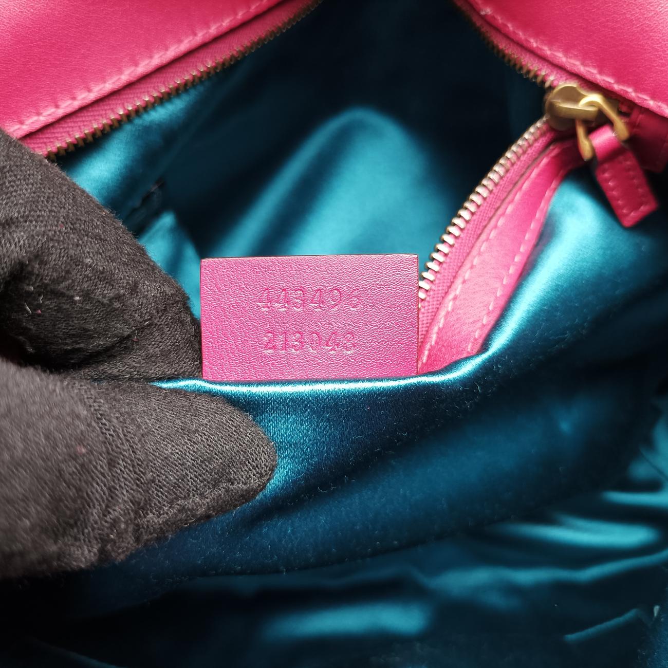 GG Marmont Rose velour D023409651GGマーモント ローズ レッド ベロア 443496 D023409651