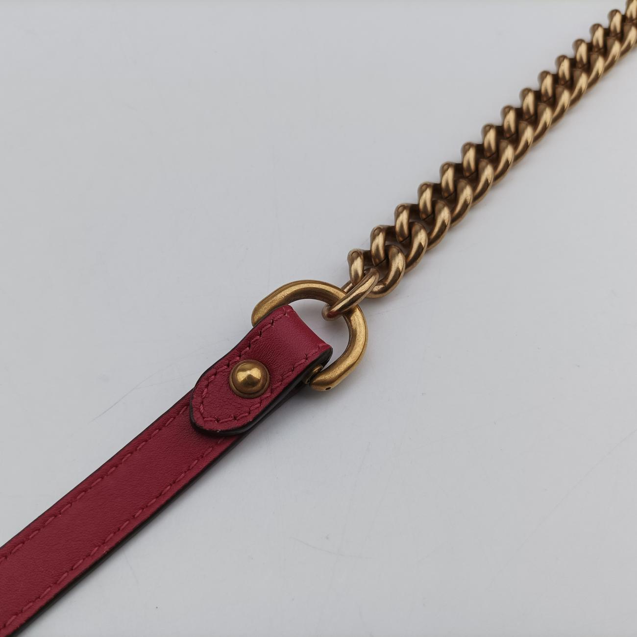 GG Marmont Rose velour D023409651GGマーモント ローズ レッド ベロア 443496 D023409651