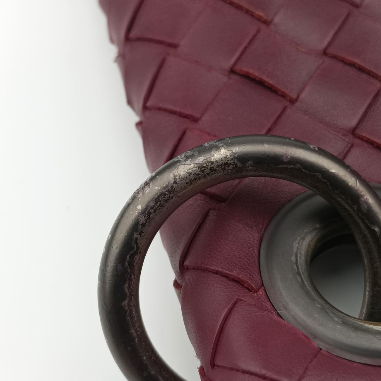 Intrecciato Burgundy lambskin 161623 V465C 6160 EPEV 2010 350 Cイントレチャート ワインレッド ラムスキン 161623 V465C 6160 EPEV 2010 350 C