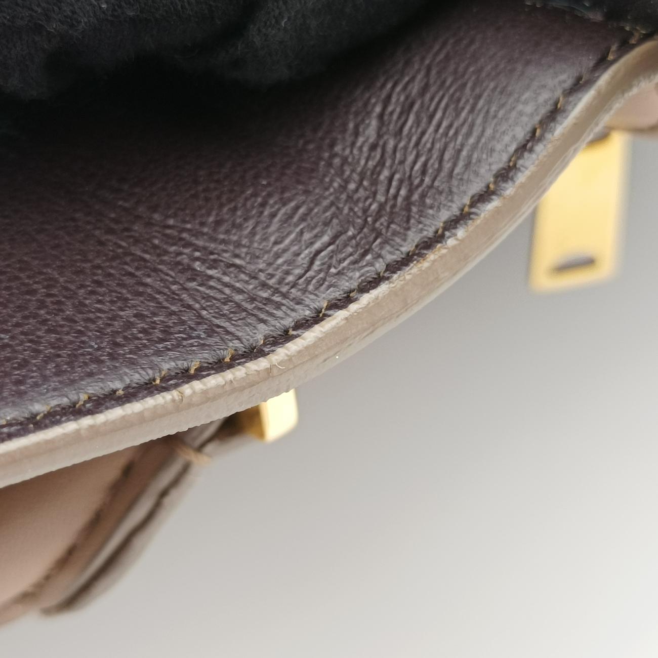 Trapèze small Beige x black x blue Leather x suede W-VP-2155 W-MM-2175トラペーズスモール ベージュ×ブラック×ブルー レザー×スエード W-VP-2155 W-MM-2175