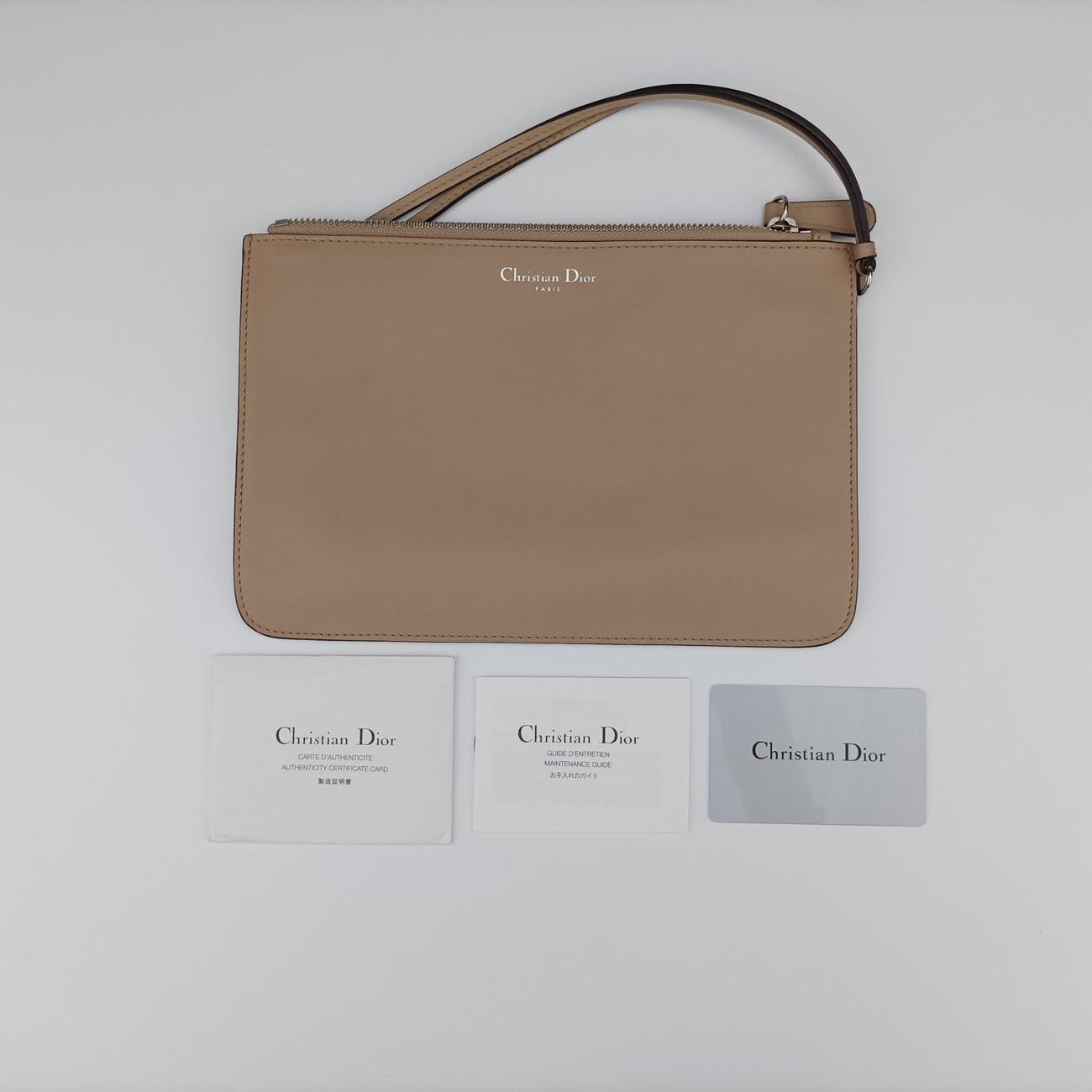Diorissimo Beige Leather 08-MA-1111ディオリッシモ ベージュ レザー 08-MA-1111