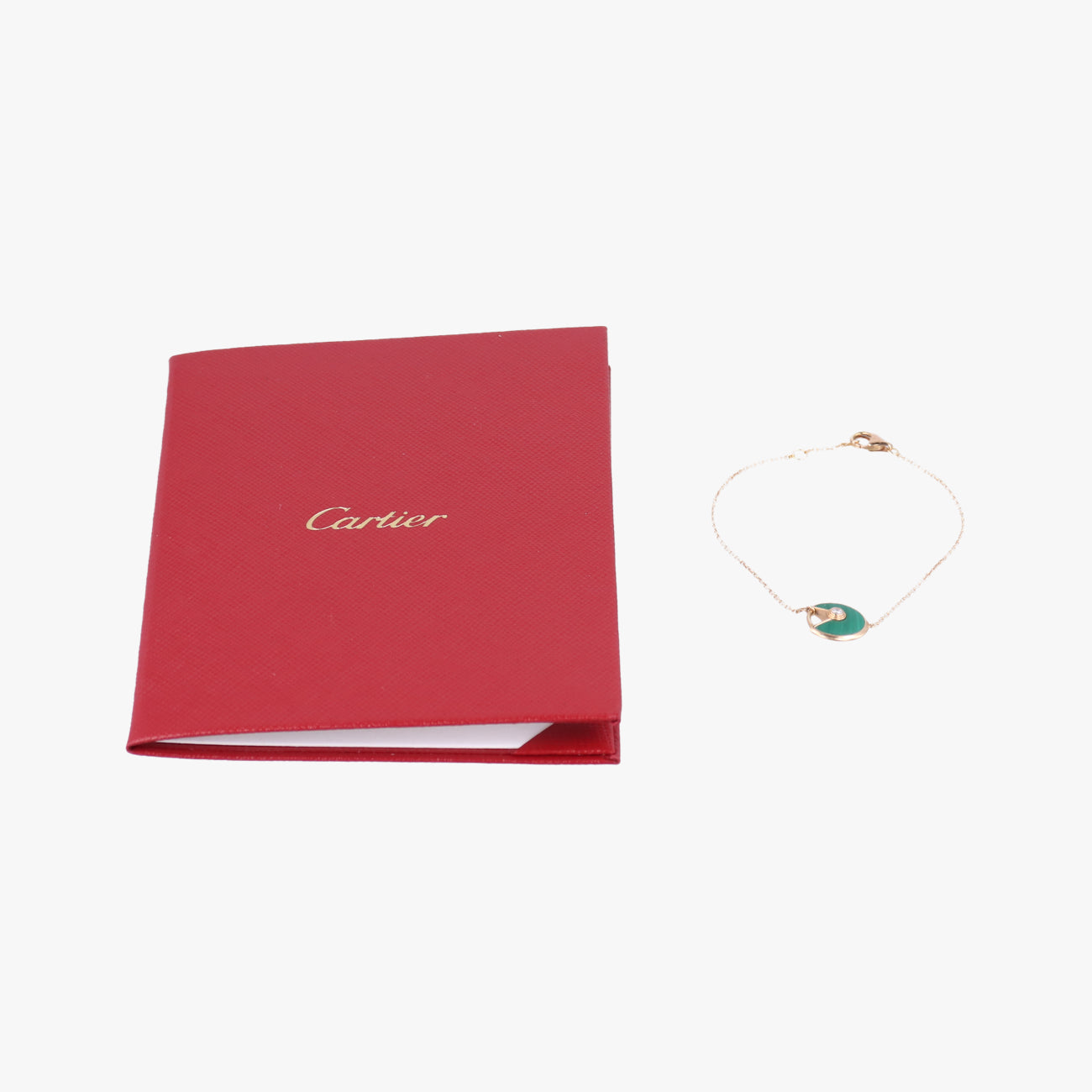 Amulette de Cartier Green×golden AU750 SXD940アミュレット ドゥ カルティエ グリーン×ゴールド AU750 B6047115 SXD940
