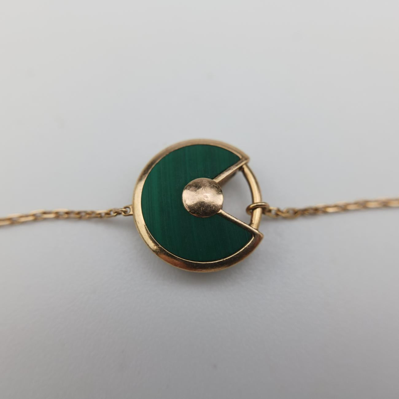 Amulette de Cartier Green×golden AU750 SXD940アミュレット ドゥ カルティエ グリーン×ゴールド AU750 B6047115 SXD940