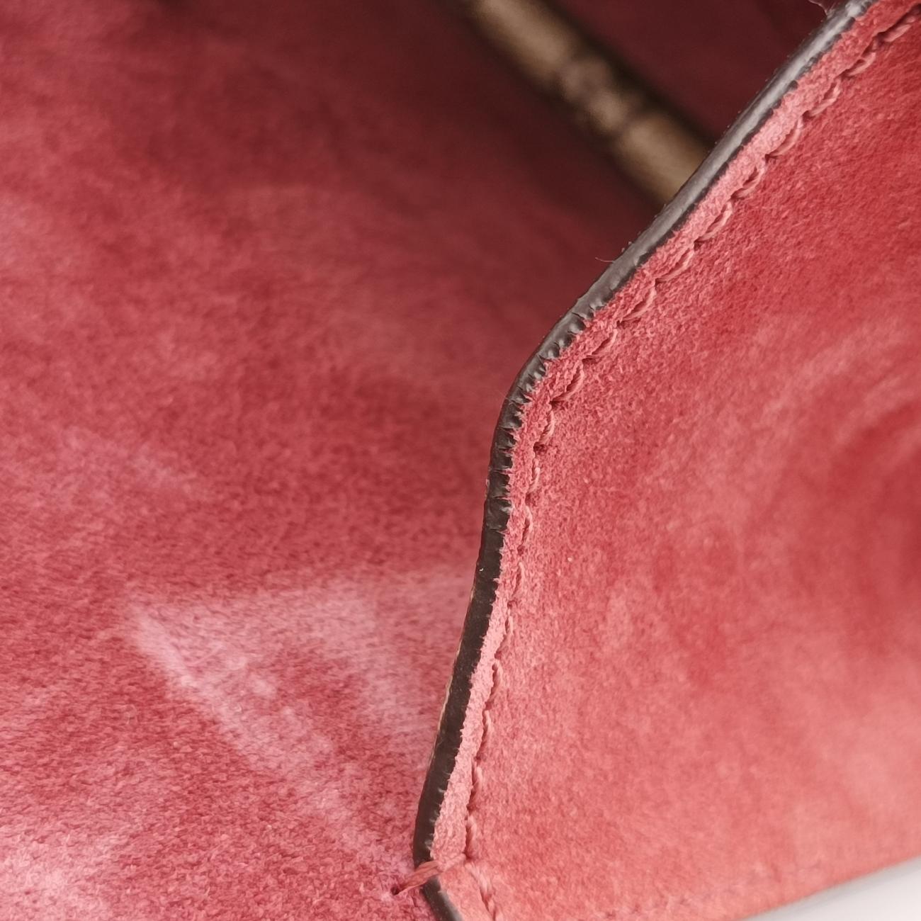 Dionysus Beige×Red×Multicolour PVC coated canvas × suede 400249 C019532211ディオニュソス ベージュ×レッド×マルチカラー PVCコーティングキャンバス × スエード 400249 C019532211