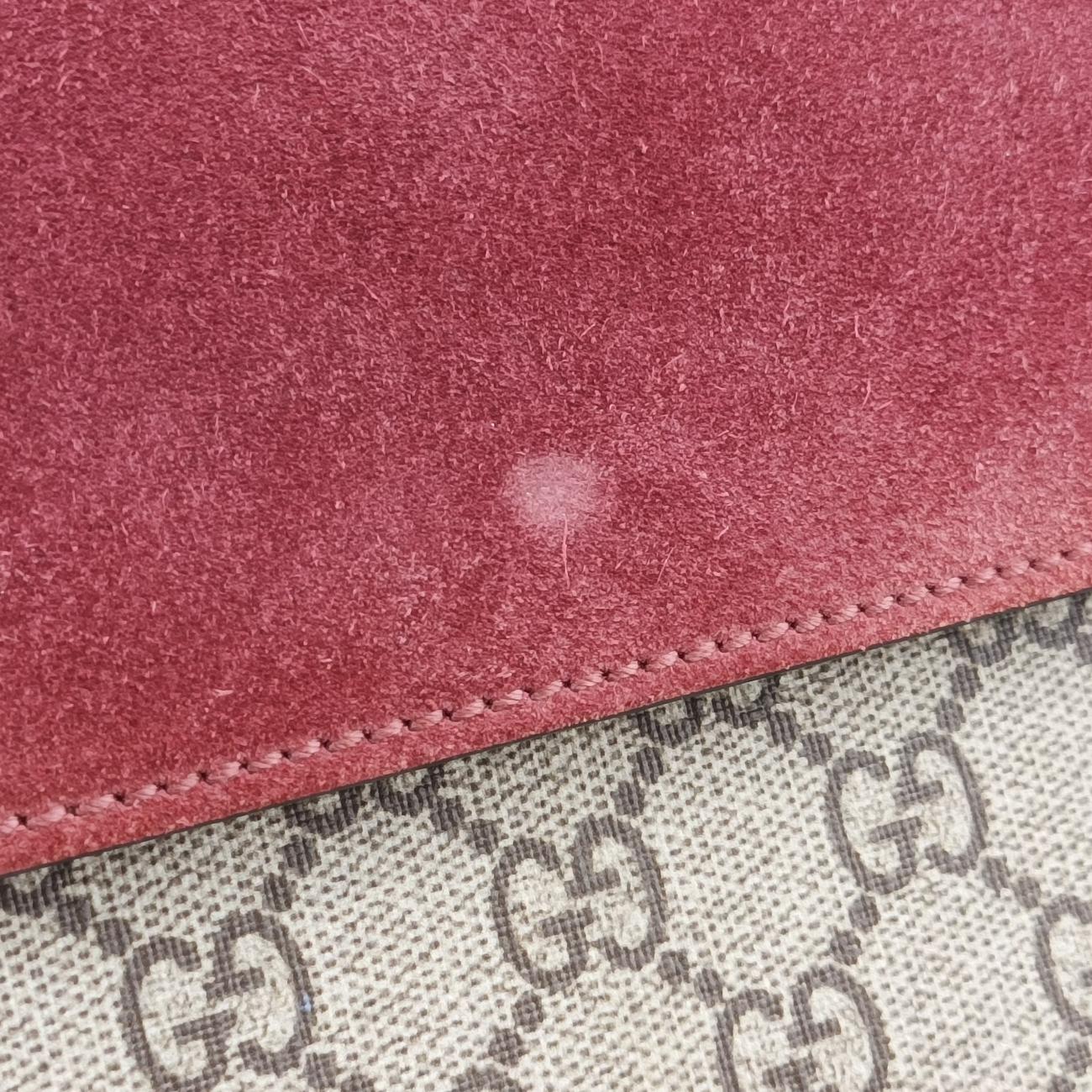 Dionysus Beige×Red×Multicolour PVC coated canvas × suede 400249 C019532211ディオニュソス ベージュ×レッド×マルチカラー PVCコーティングキャンバス × スエード 400249 C019532211