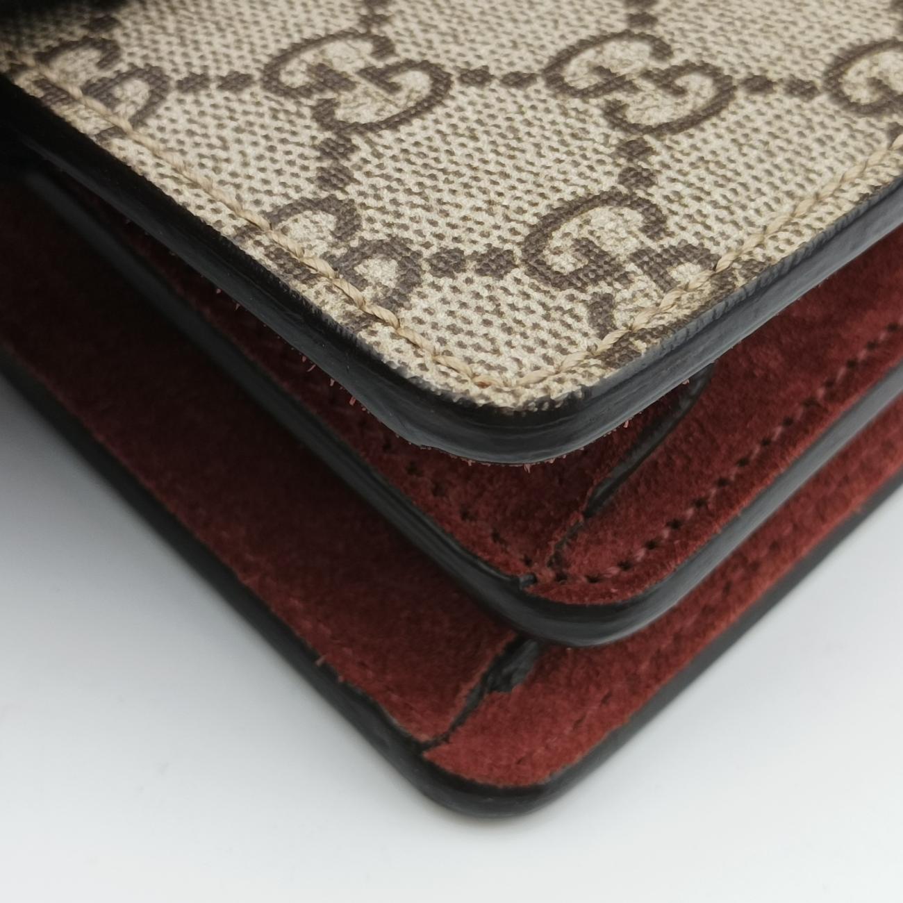 Dionysus Beige×Red×Multicolour PVC coated canvas × suede 400249 C019532211ディオニュソス ベージュ×レッド×マルチカラー PVCコーティングキャンバス × スエード 400249 C019532211