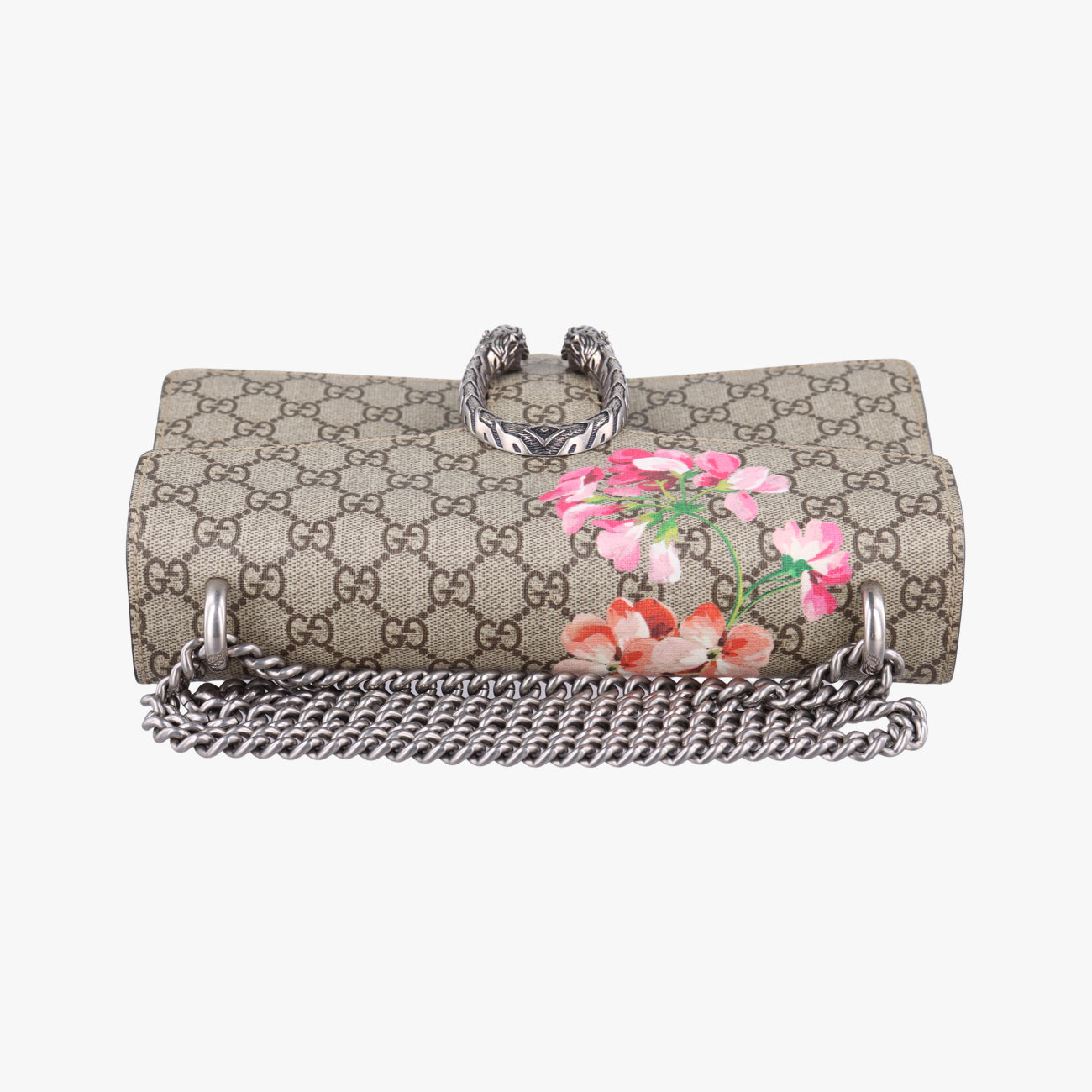 Dionysus Beige×Red×Multicolour PVC coated canvas × suede 400249 C019532211ディオニュソス ベージュ×レッド×マルチカラー PVCコーティングキャンバス × スエード 400249 C019532211