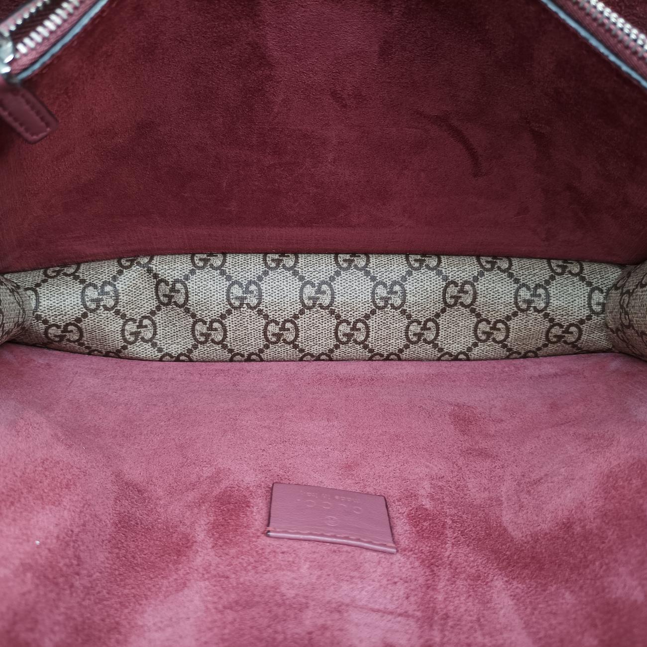 Dionysus Beige×Red×Multicolour PVC coated canvas × suede 400249 C019532211ディオニュソス ベージュ×レッド×マルチカラー PVCコーティングキャンバス × スエード 400249 C019532211