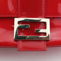 Baguette Zucchino Red Patent 8BR001 2308-8BR001-UNU-098マンマバケット ズッキーノ柄 レッド パテント 8BR001 2308-8BR001-UNU-098
